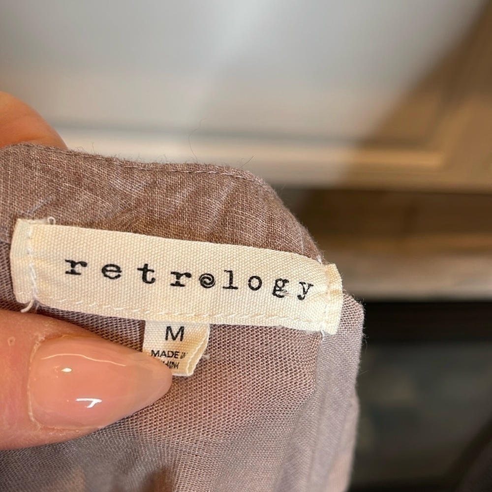 Retrology embroidered blouse Size Medium - Picture 2 of 9